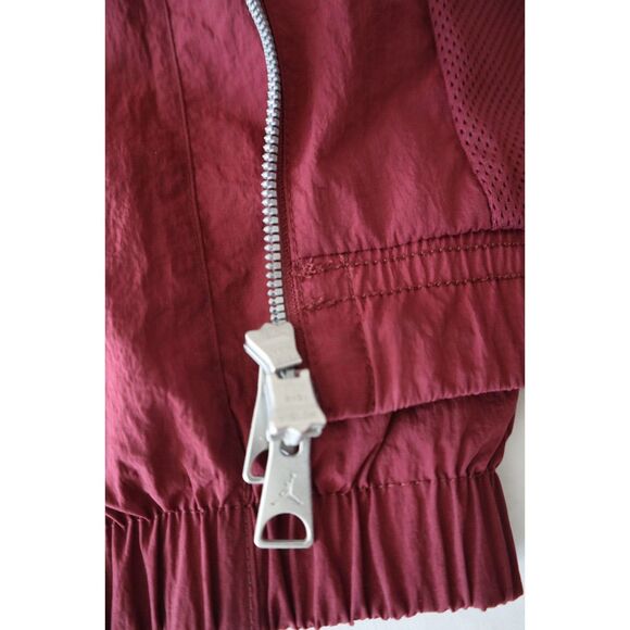 Jordan DQ7336 Men's Sz L Cherrywood Red Essentials Statement Warm-Up Jacket - Picture 7 of 11